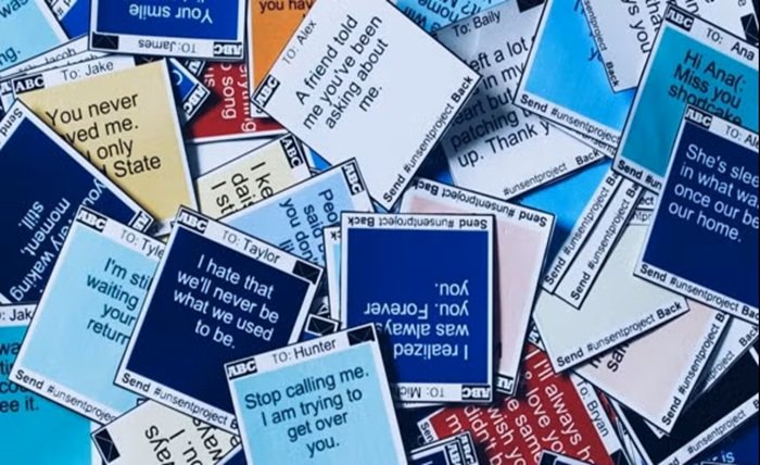 the unsent message project