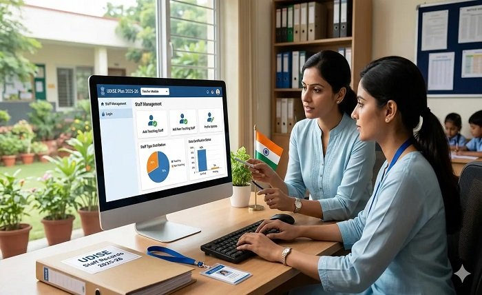 udise plus teacher module