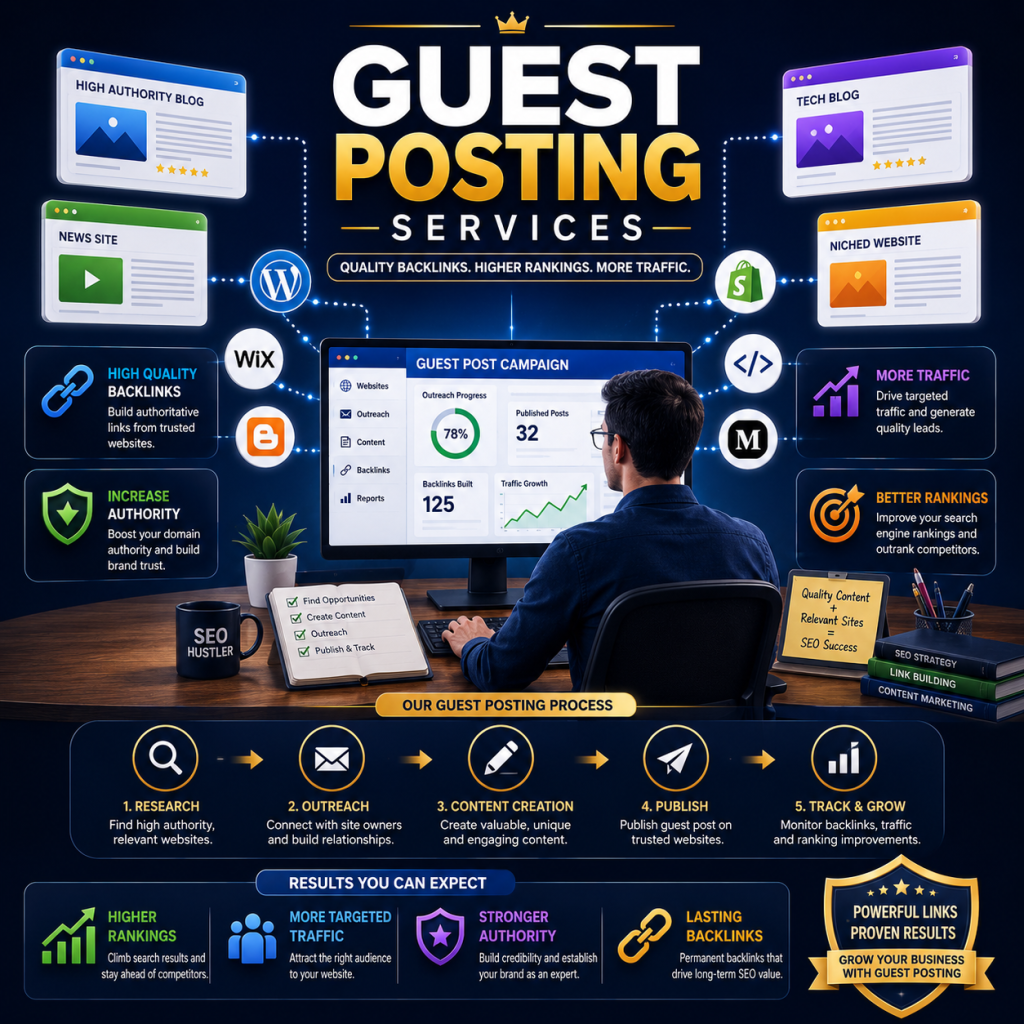 How Guest Posting Services Boost Your Website Rankings